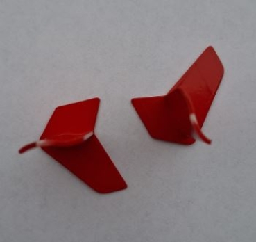 057-25332-26 EC135B Leitwerksteile-Set DRF Rot